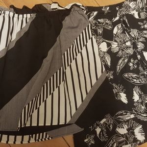 Skirts, set of 2. Sizes 14, XL. Merona, Lily White